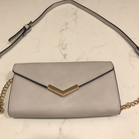 Like New Urban Expressions Gray Shoulder and Clutch Purse - Picture 3 of 7